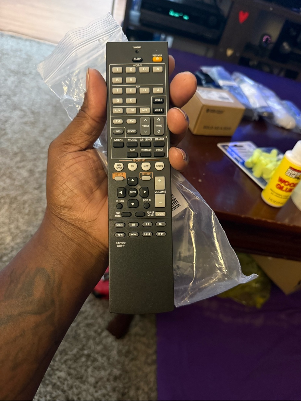 Universal Black Remote Control - Multi-Device - Picture 5 of 9